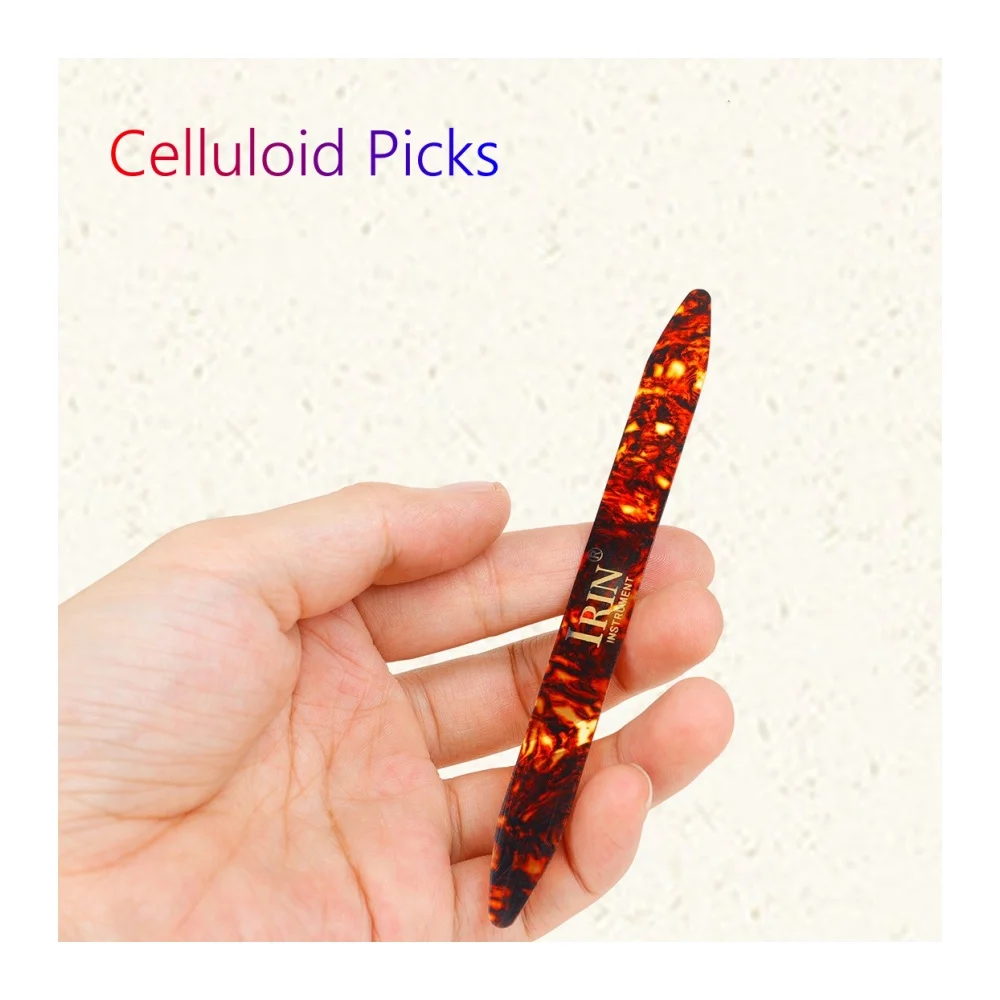 JELO AY-  PJ1426 5pcs Celluloid Picks Suitable For String Instrument Accessories Color Random Long Toggle Accessories picks