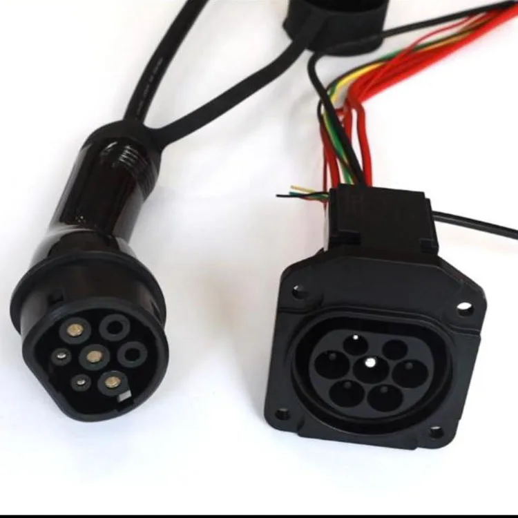 KangNi 32A Female Vehicle Side Iec 62196-2 Type 2 Inlet Ev Charging Socket with lockless