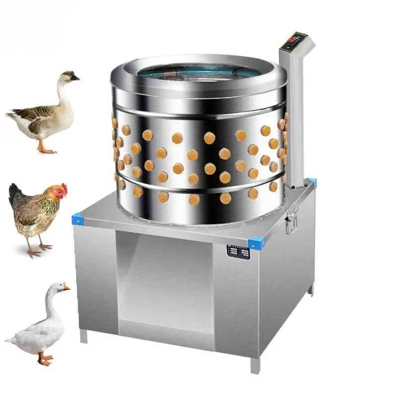 Chicken plucking machine automatic release hand