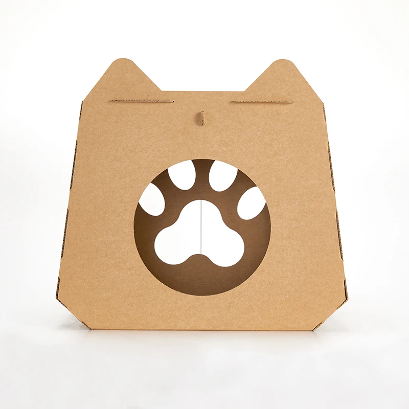 Valley Shape Pet Tent House Cat Bed Portable Teepee Custom Printing Cat Play House Hideaway Furniture