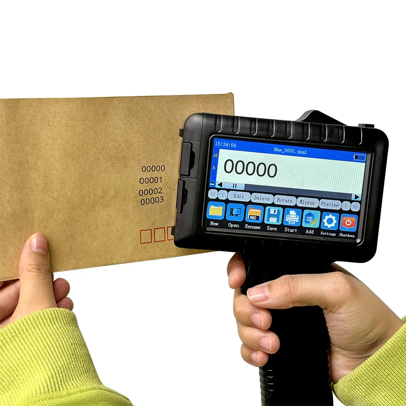 Faith Inkjet label printer portable handheld thermal inkjet printer portable batch code date coding machine