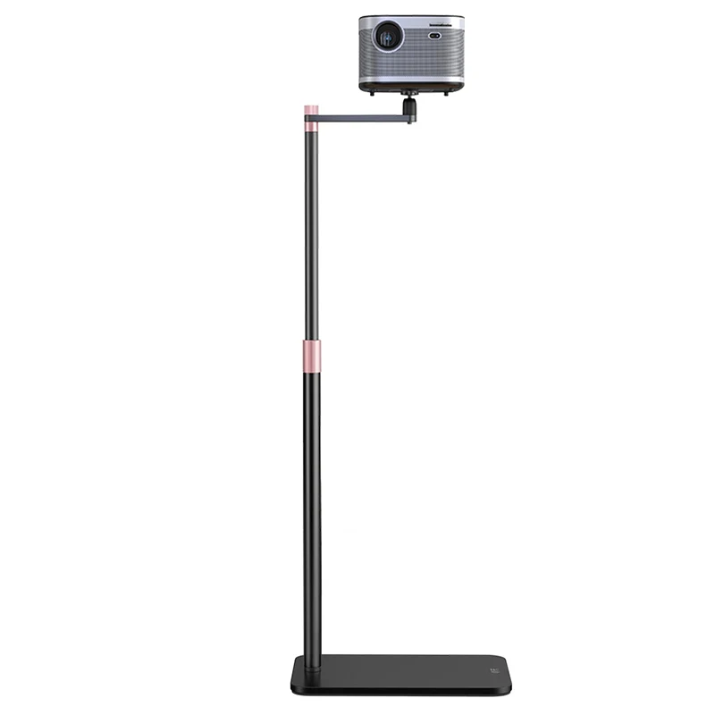 Universal 360 Degree Rotating Projector Floor Stand Landing Pad Suitable For Mini Projector Camera For Home Bed