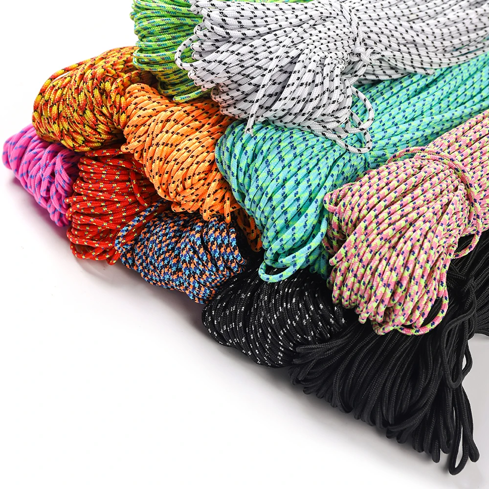 Wholesale of Colorful seven core umbrella rope for weaving bracelet accessories Satin Cord in factories