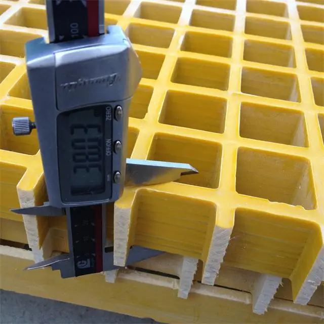 high quality pultruded profiles 38x38 fiberglass frp grating for sale