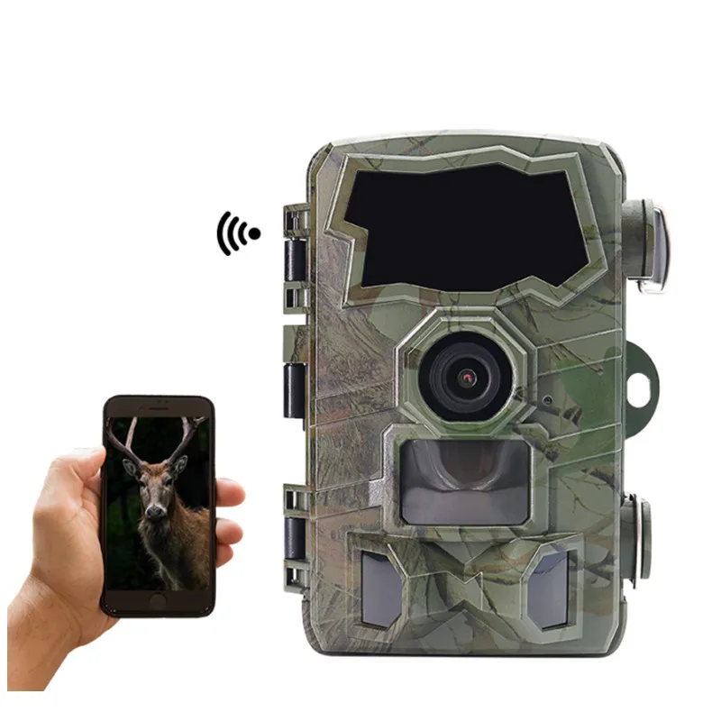 H888WIFI trail камеры с ночным видением движение-активированный huntingcamera беспроводная камера безопасности системы для использования вне помещений, 4K, Wi-Fi