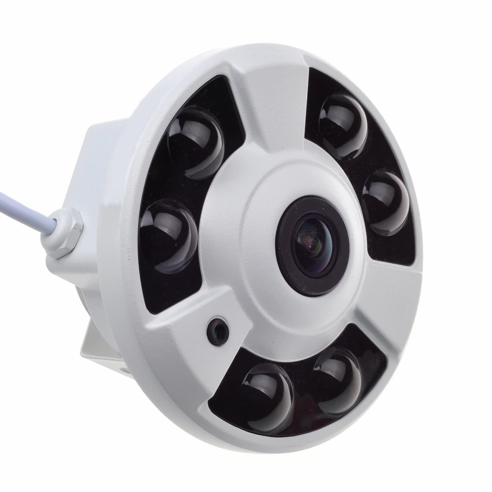 Камера видеонаблюдения Fosvision 360 градусов 1080P AHD купольная домашняя панорамная камера наблюдения «рыбий глаз» с ночным