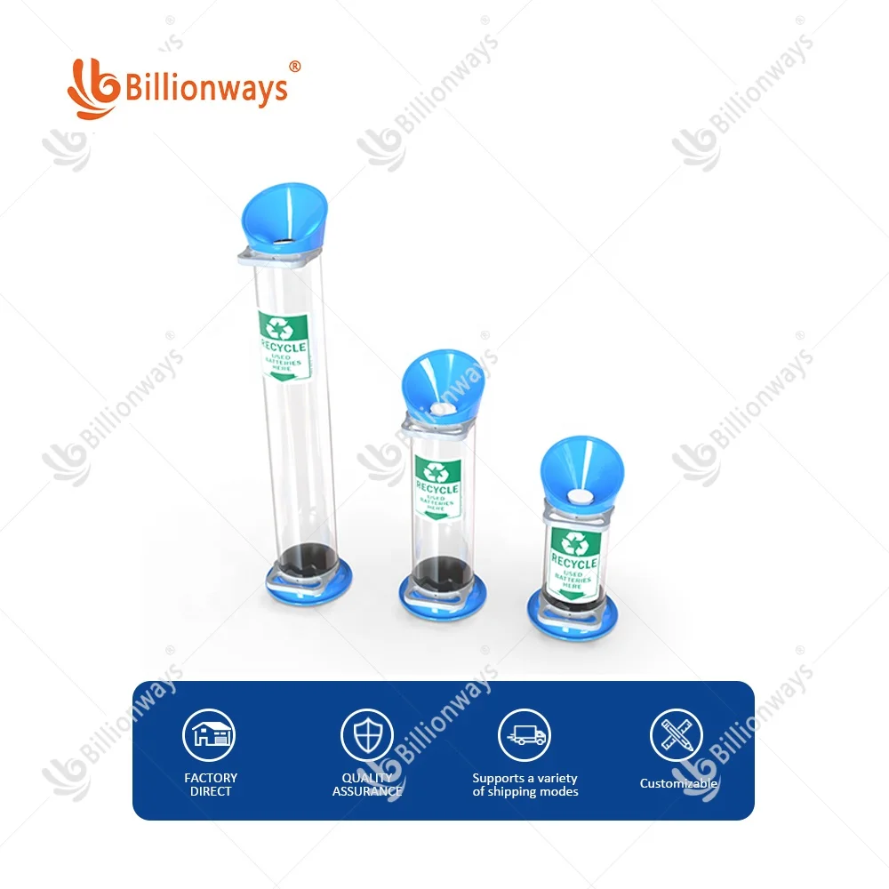 Контейнер для переработки батарей 10 л, трубка для переработки батарей, трубка для сбора батарей для оптовой продажи