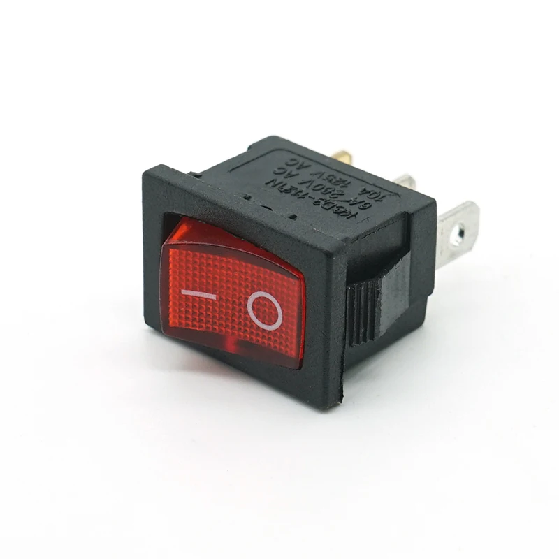 15*21 6A клавишный переключатель вкл. ВЫКЛ. Светодиодный переключатель 2/3 контактов