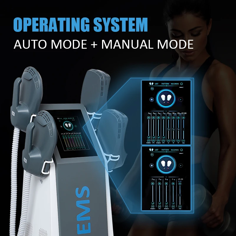 2024 Tesla NEO RF EMS Max Emslim Body Sculpting Muscle Building 4 Handle Zero Ems Slim Sculpt Machine Muscle Stimulator