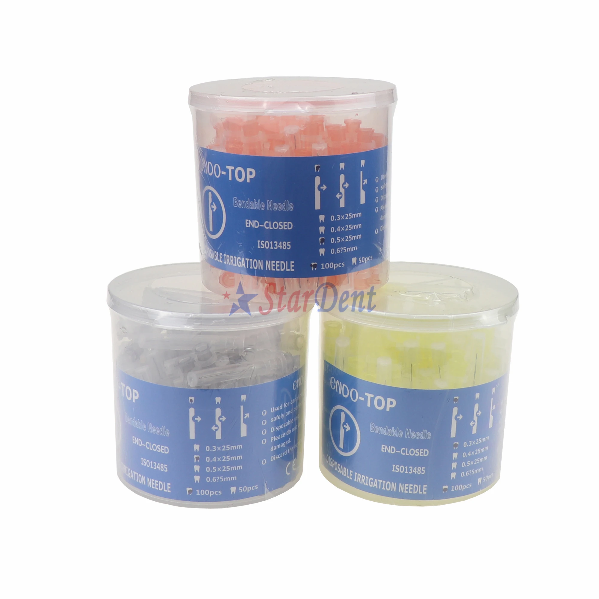 Зубные ирригационные иглы с боковыми отверстиями одноразовый шприц стоматологический расходный продукт 100 шт./коробка