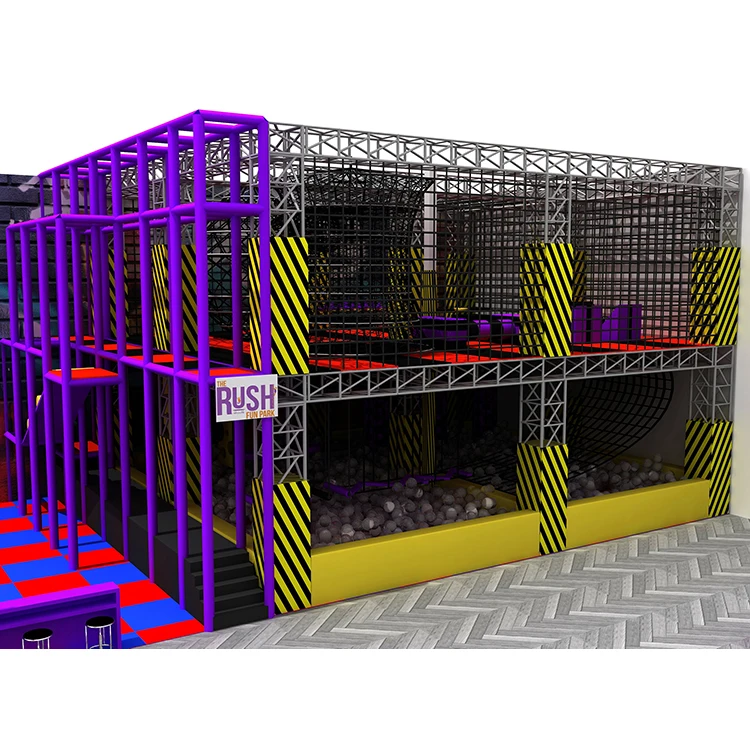 Good Price High Quality Ninja Warrior for Kids, Customized Indoor Playground Equipment