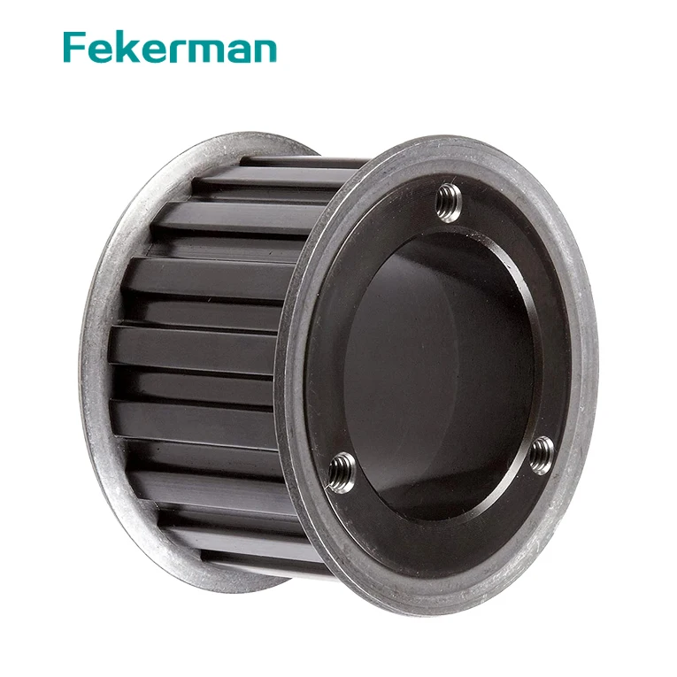 Synchronous timing belt pulley toothed pulley