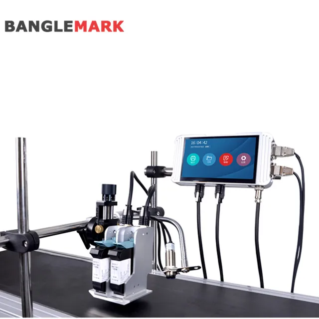 Online 25.4mm 50.8mm Thermal Inkjet Printer Continuous Inkjet Printer Tij Printer Ink Jet Coding Machine