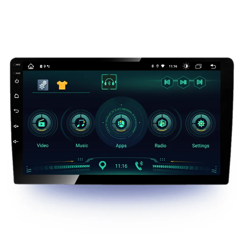 2022 новый 8core 4 + 64G 9-дюймовый головной блок с двойным din автомобильный