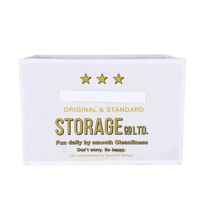 Folding white high-capacity portable customizable design color multifunction high quality wholesale non-woven receive a case