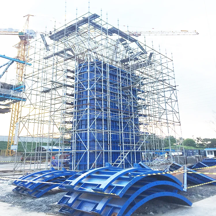Lianggong Building Material Steel Formwork Pier Precast Formwork System for Bridge Construction