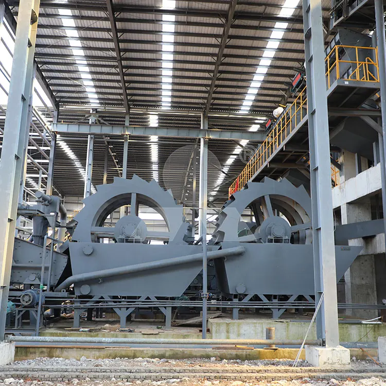 Mining Machine Bucket Wheel River Sand Washing Machine Sand Gravel Washing And Drying Plant
