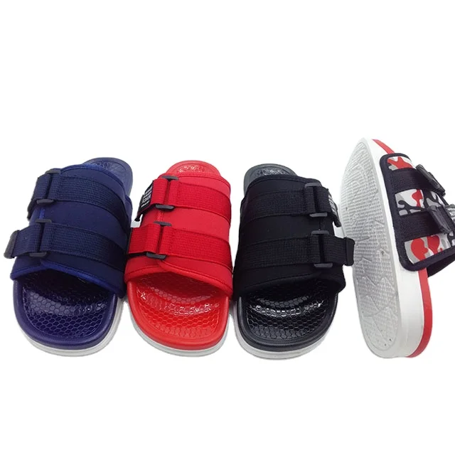 Custom Logo PCU footwear outdoor black pvc slides men sandal slippers Men slippers