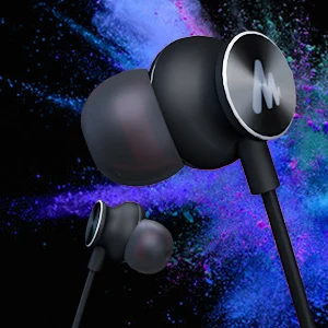 Heavy Bass Neckband Earphone With Mic Sport Headphone Noise Cancelling Headset