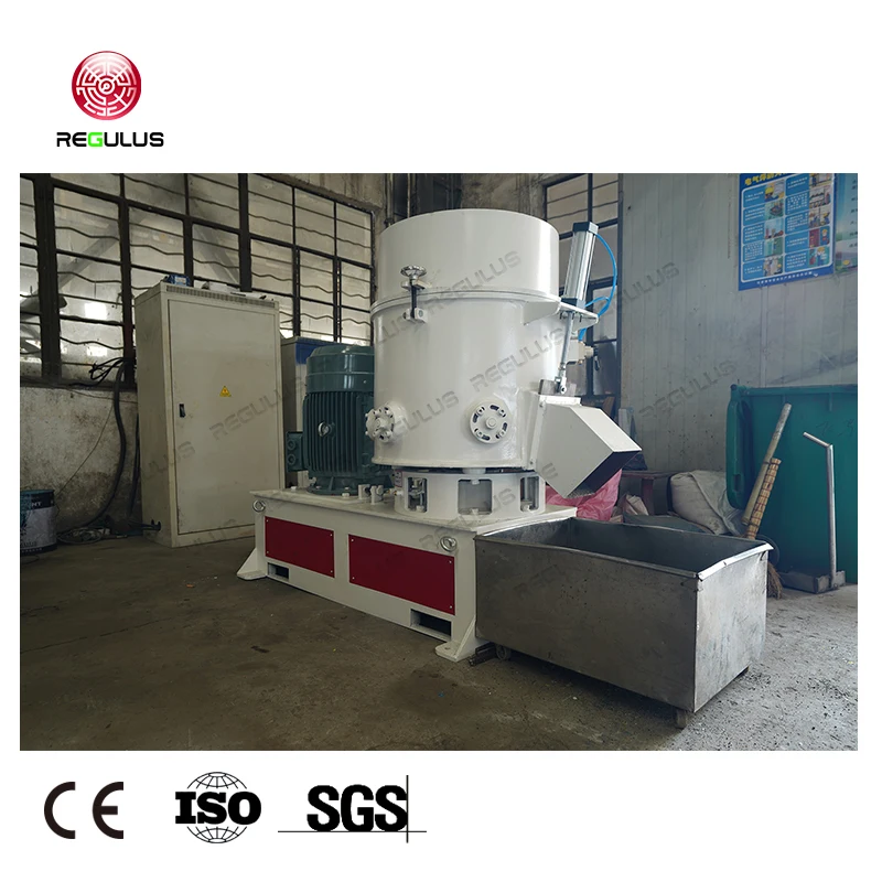 Good Choice Plastic Densifying Device PP PE LDPE Bags Yarns Semi Melting Agglomerator