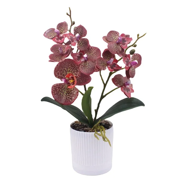 Popular Product Props Display Plastic Set Combination Artificial Plants And Flowers Potted For Indoor Decoration