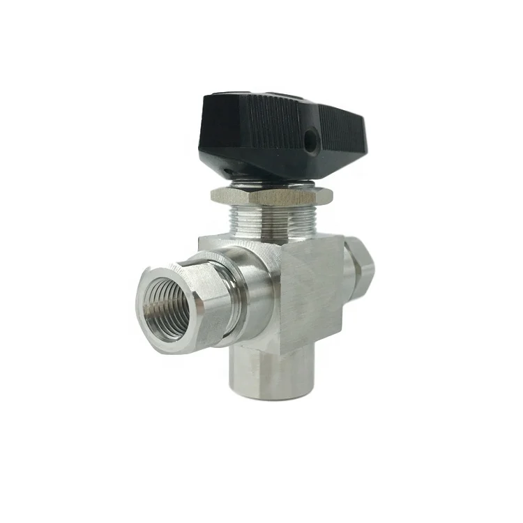 cng compressor parts 3 way gun valve natural gas ball valve
