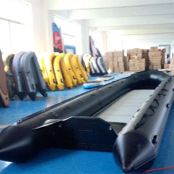 China 6m 8m Cheap Zodiac Rib Hypalon Large Rigid 1.2mm PVC Zodiac Rescue Rowing Keel For Inflatable Boat Inflatable Fishing Boat