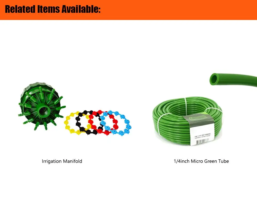 5inch 9inch 12inch Hydroponics Irrigation Drip Ring For Wholesale
