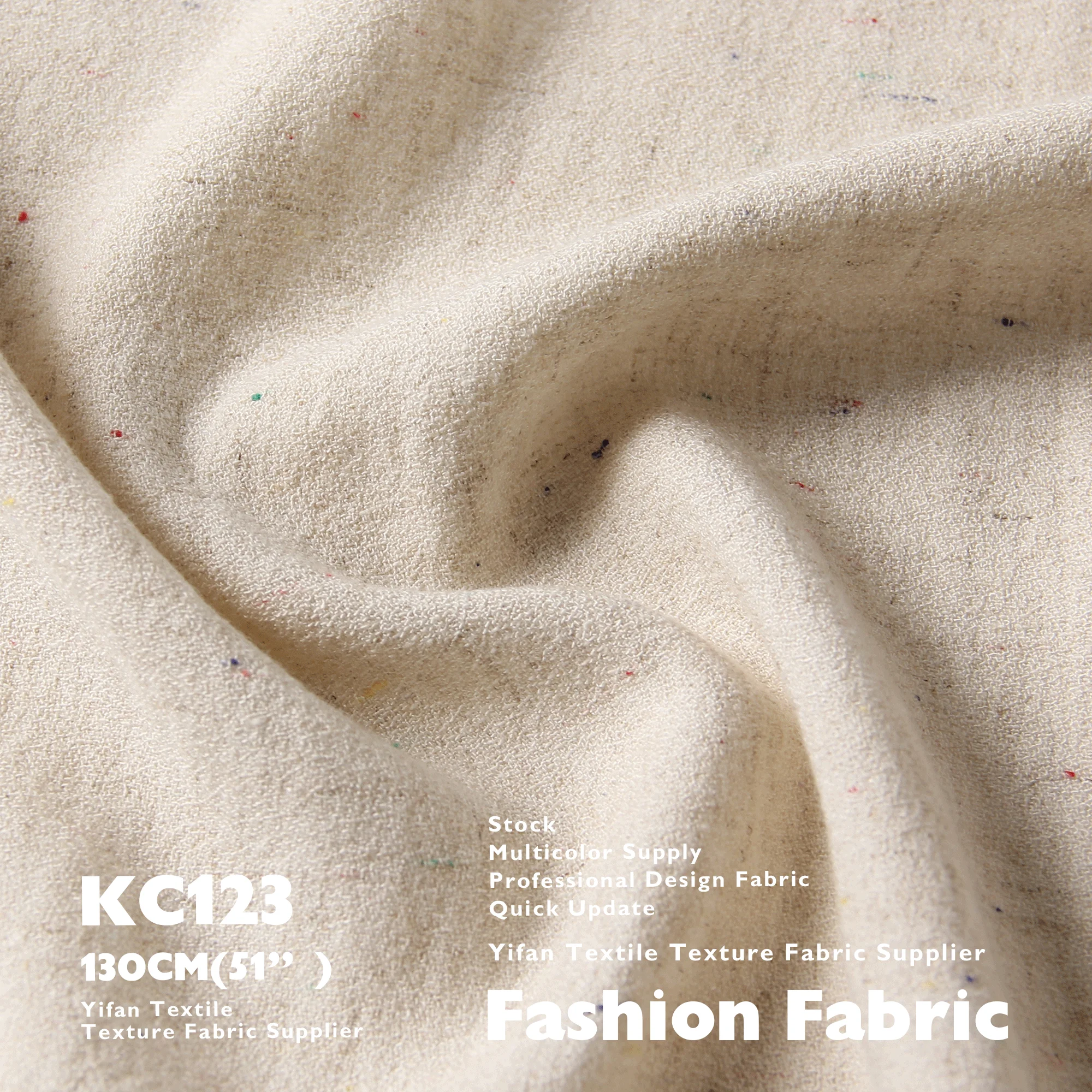 New Design Soft Drapey Feel Yarn-dyed Colored Dots Linen Fabric For Girls And Women Using As Shirt And Dress
