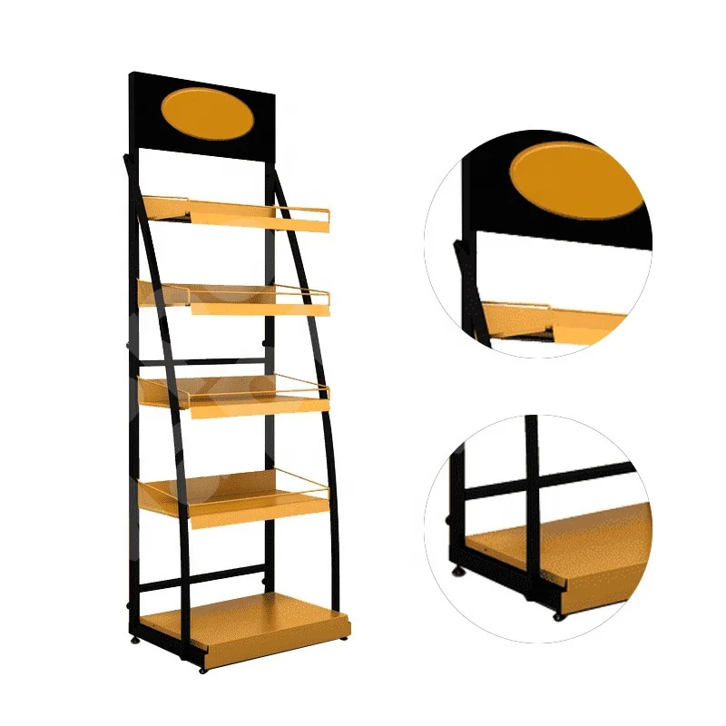 Heavy Duty Metal Motor Engine display rack stand Lubricant Oil Display Rack Stand For Gas Station