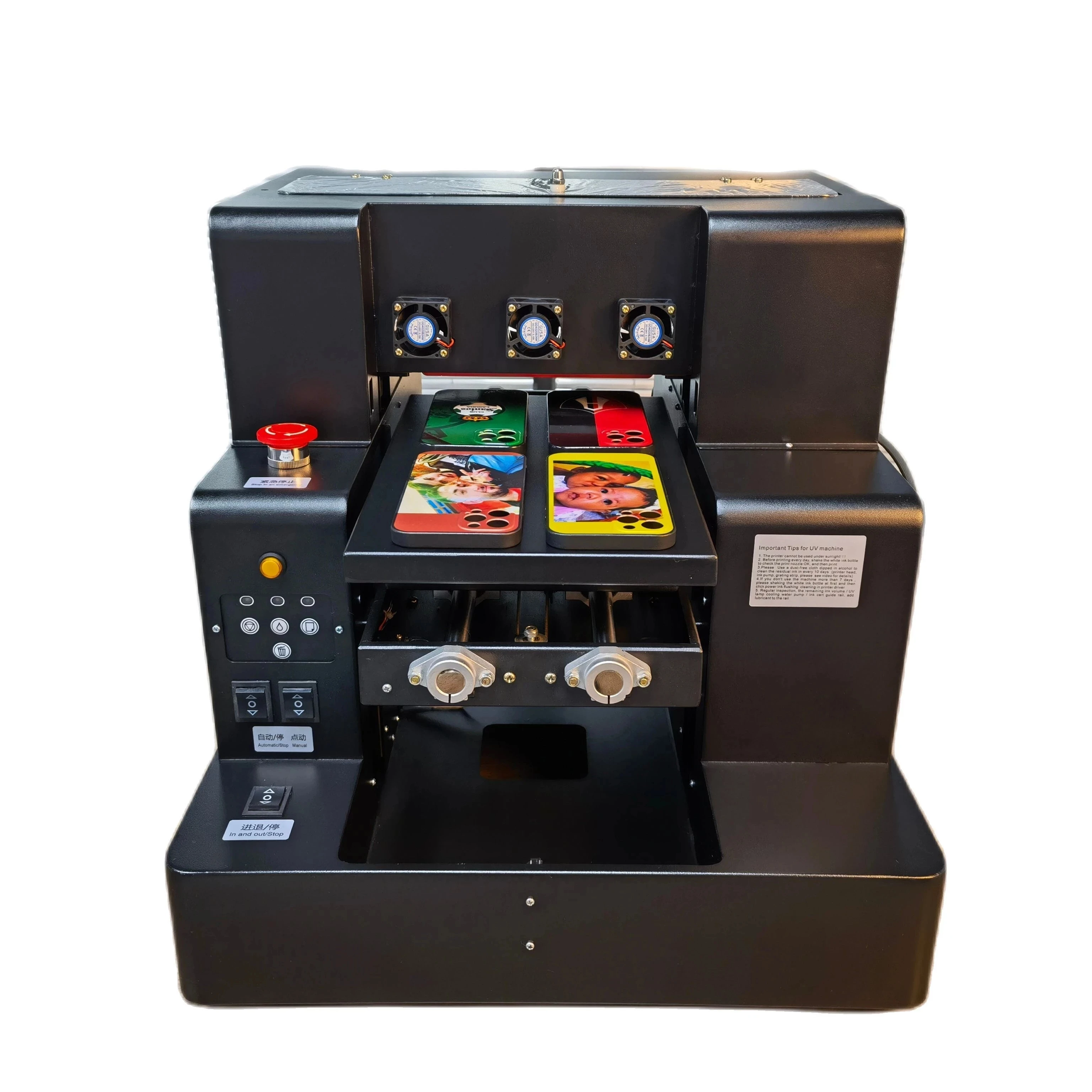 Multifunctional A3 A4 Digital Phone Case Bottle UV Flatbed Printer Printing Machine