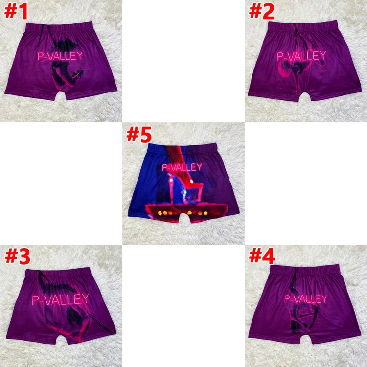 
Hot sale quality stretch polyester custom p valley snack shorts women 