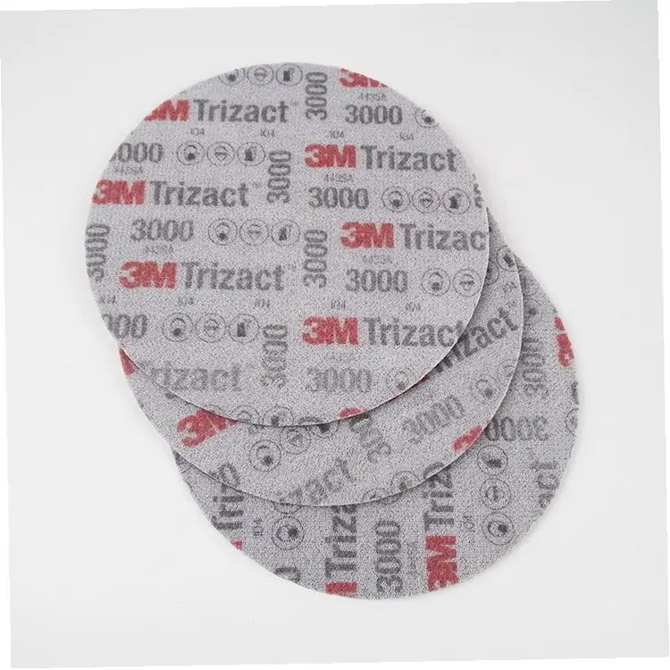 3m 02085 trizact 3000 абразивный предварительно окрашенный пенный шлифовальный растущий диск для тонкой отделки автомобиля