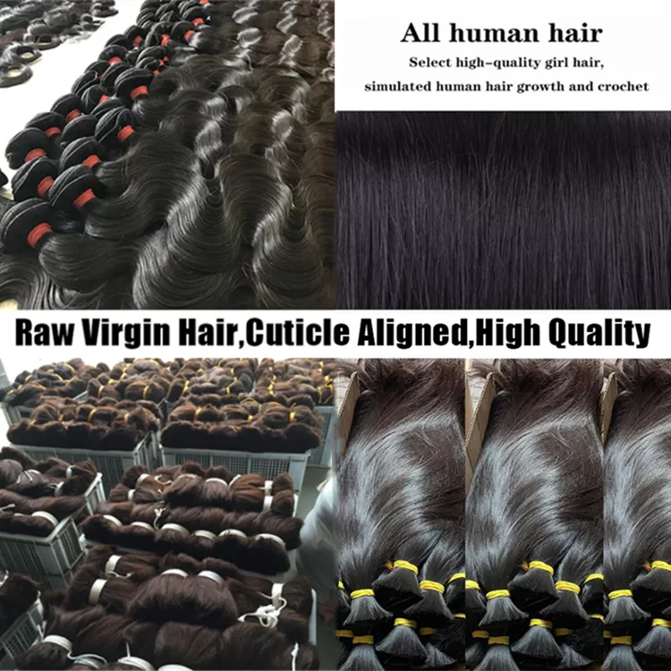 Cambodian Raw Virgin Hair Bundle Vendor Burmese Wave Single Donor Hair Unprocessed Super Double Drawn Vietnamese Human Hair