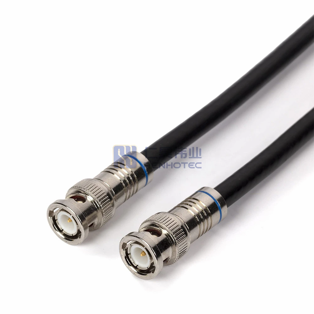 Professional Grade Low Loss Cable 75 Ohm RG6 HD-SDI Triaxial BNC Cable
