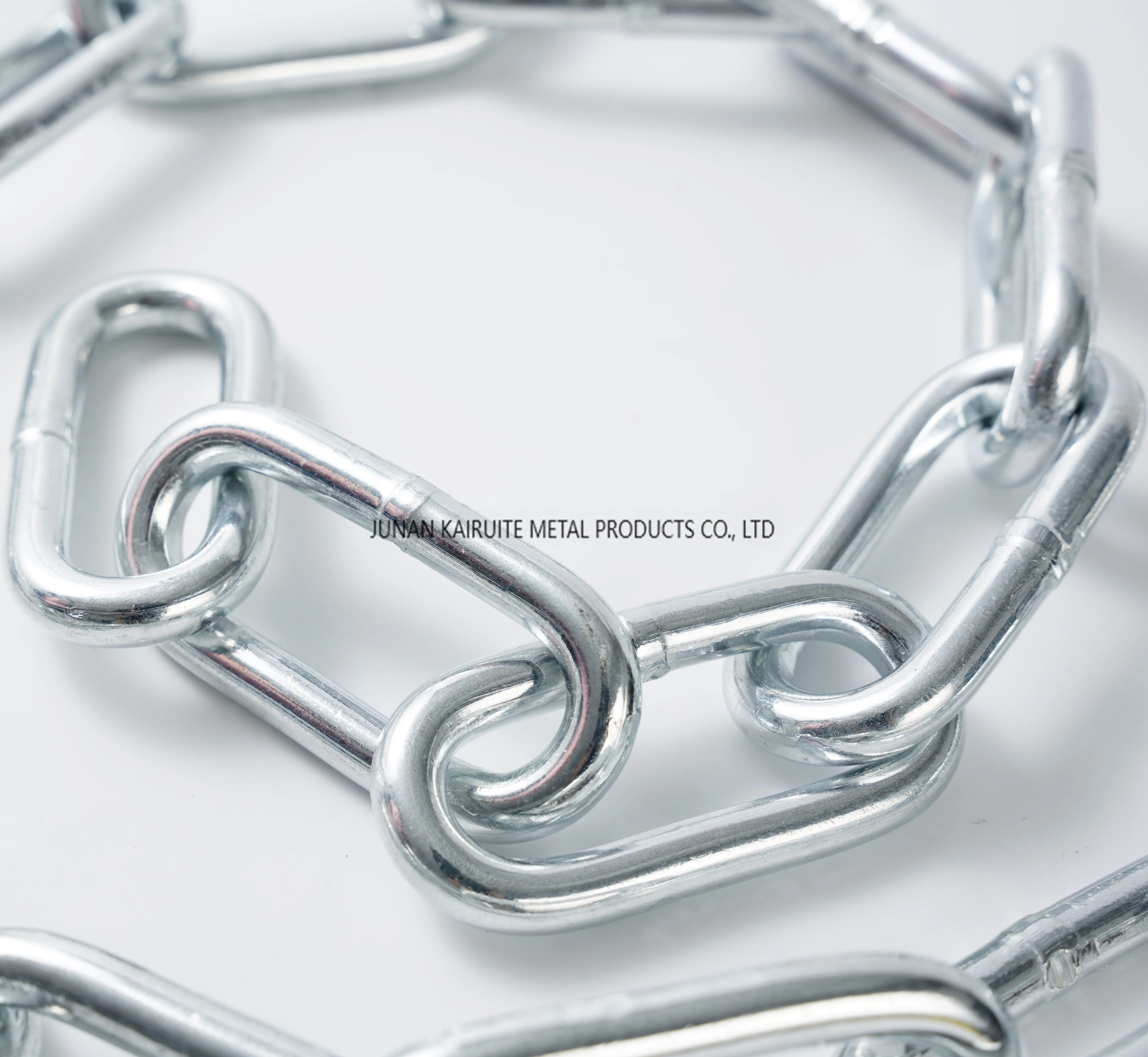 Ordinary Mile Welded Galvanized Steel Long Link Chain G30 Welded Steel Link China