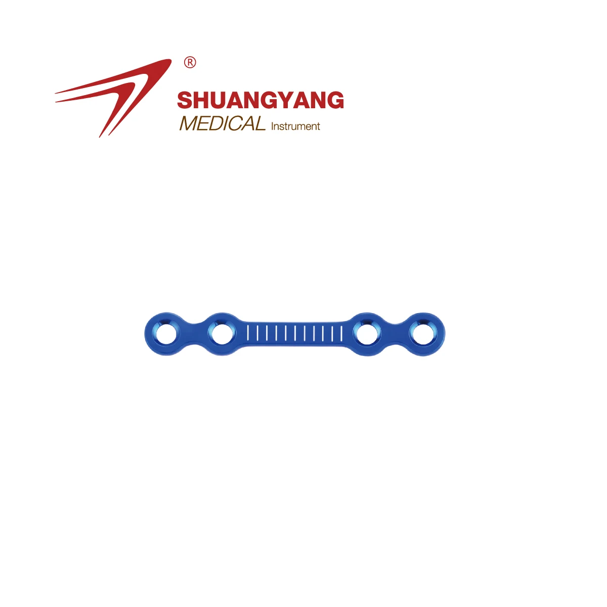 sagittal split fixed plate 4 holes orthognathic series titanium maxillofacial plate