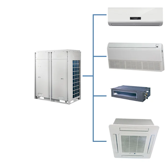 380V 25.5 kw vrf ac  refrigeration air conditioners  system central air conditioner