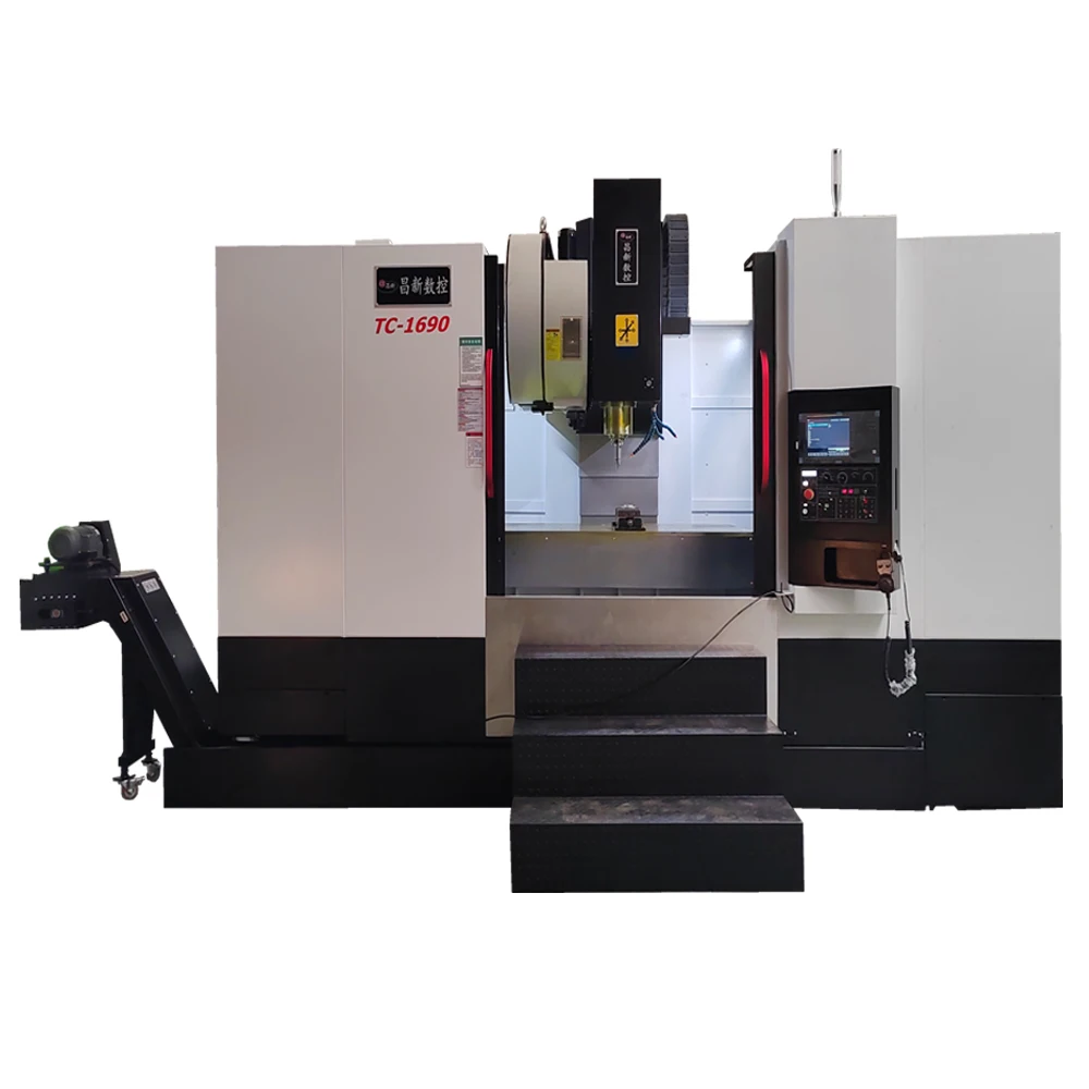 Китай завод cnc вертикальный обрабатывающий центр с ЧПУ машины TC-1690 характеризующийся высокопрочными конструкциями фрезерный станок Vmc