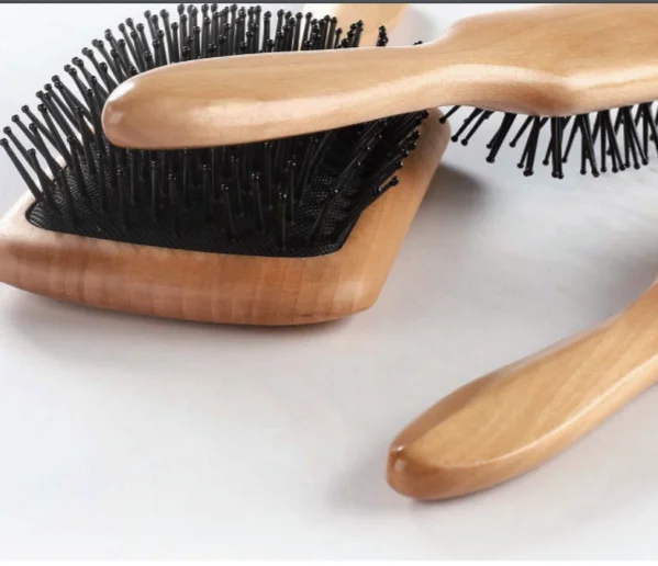 
Paddle Hair tool manson pearson Wood Hairbrush Ergonomic handle Comb Hairdressing Hair Salon Detangling hair brush 