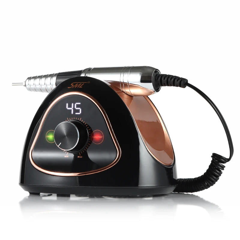 professional 68w High Speed nail sander nails drill files manicure 45000 rpm micromotor strong nail drill machine