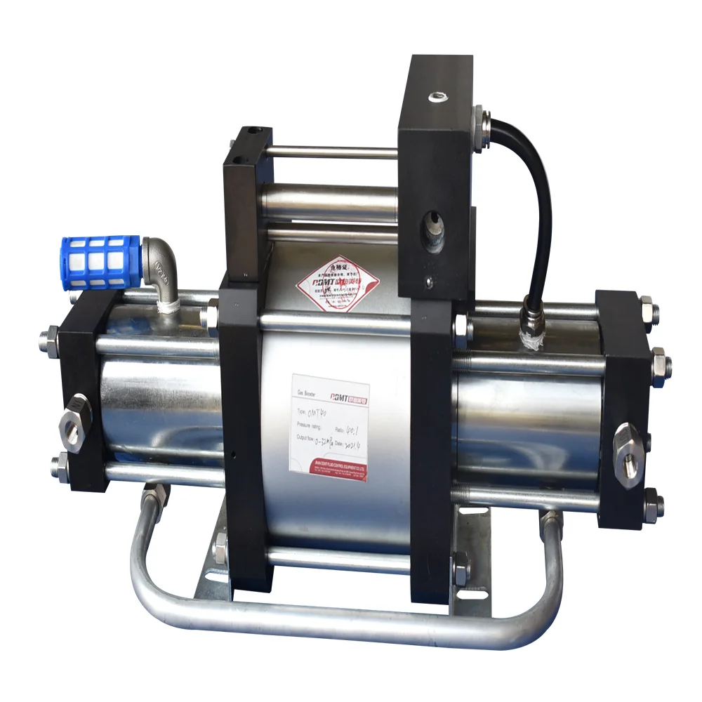 2024 Hot sales ODMT Factory 150-300 Bar Pneumatic Air Pressure Intensifier Gas Booster Pump for Automotive Industry