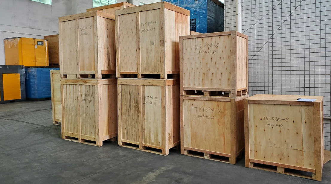  Постоянный магнит 90 кВт компрессор VSD по заводской цене Компрессор переменного тока стационарный воздушный
