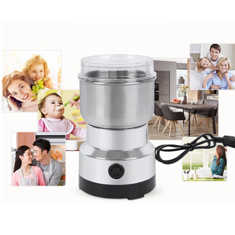 2024 портативная мини-электрическая кофемолка из нержавеющей стали