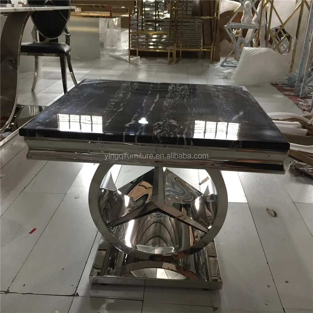 Triangle Stainless Steel Wedding Hall Dining Tables