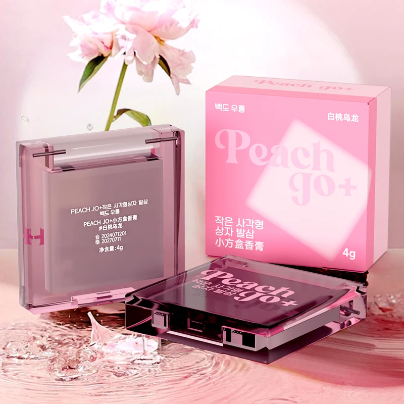 Custom Solid Perfume Mini Organic Body Fragrance Cream Alcohol-free Deodorant Hot Sale Long Lasting Natural Fragrance Portable