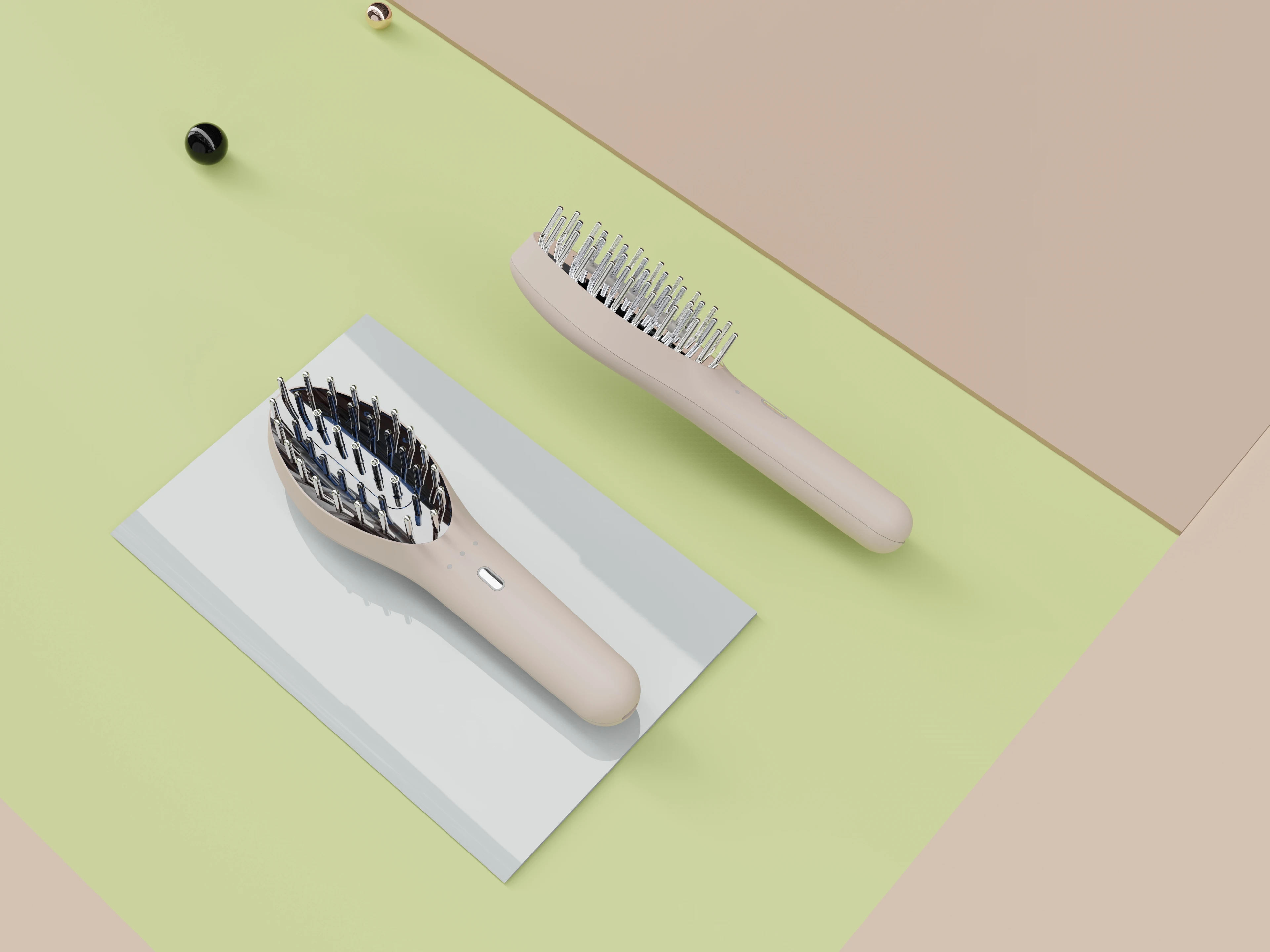 Latest Electric Smart Scalp Massager Scalp Massage Comb High Frequency Vibrating Hair Regrowth Comb With Oil Compartment