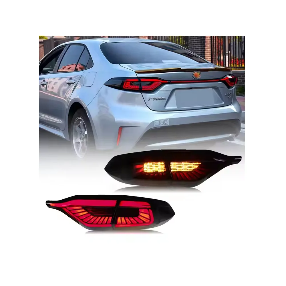 Auto-y Led Trunk Taillights For Levin 2019-23 For Toyota Corolla US Modified Brake Reverse Working Led Rear Back Lamp For AE86