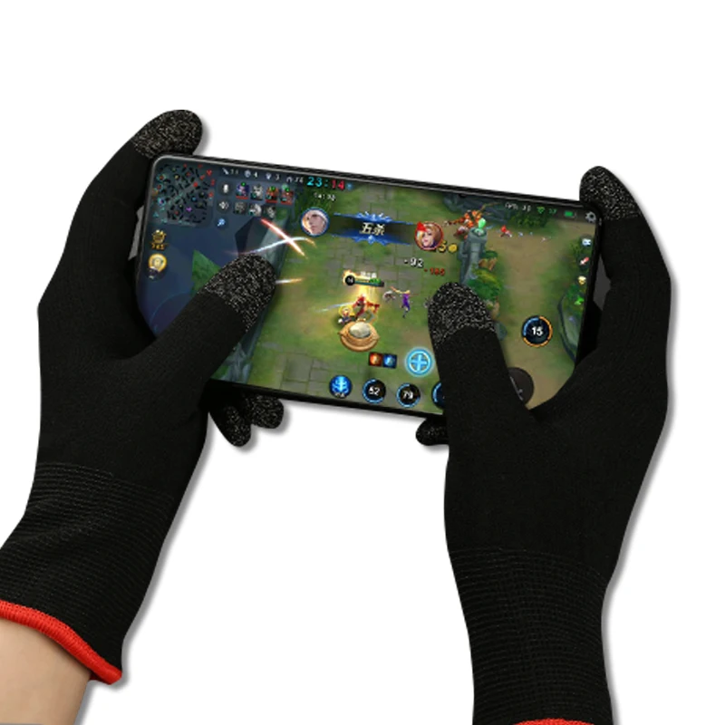 View larger image Wholesale Professional Sweat-proof Touch Screen Thumbs Finger Sleeve Cover Case for Mobile Game