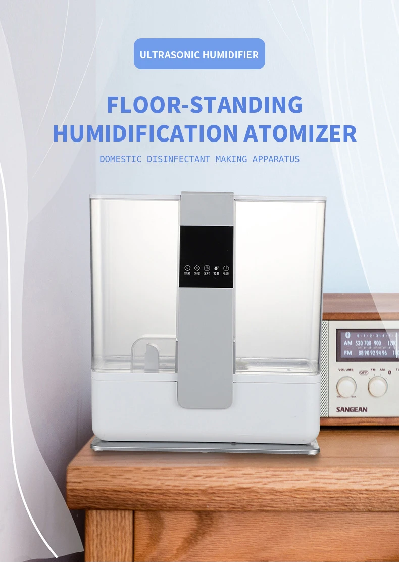 Amazon Top Large Ultrasonic 5L Fill Intelligent Cool Mist Remote Air